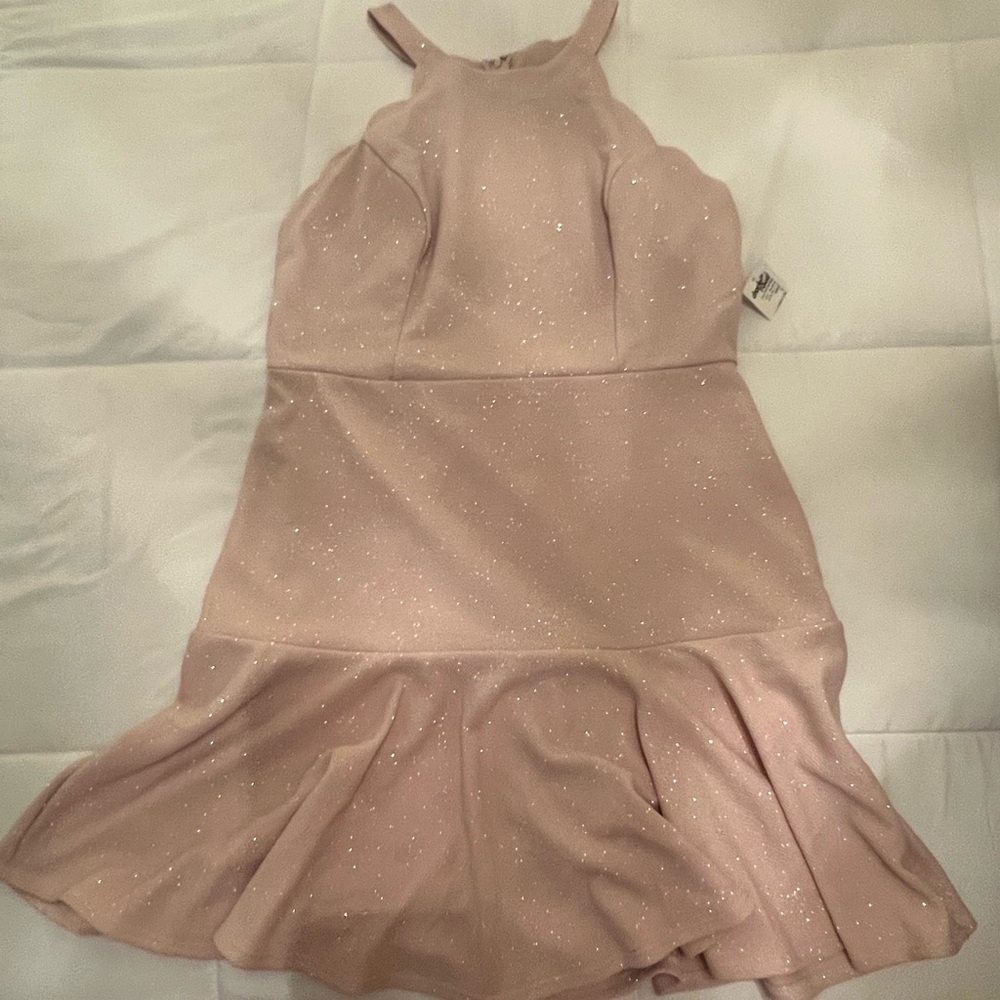 Sparkling Pink Kids Dress